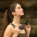 Dual Breeze Hands-Free Neck Fan with Mood Light