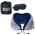 AeroLOFT® Business First Travel Pillow with Sleep Mask