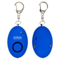 Soft-Touch LED Light & Alarm Key Chain