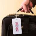 Bali Plastic Slip-In Pocket Luggage Tags