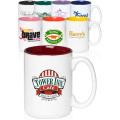 15 oz. Glossy Two-Tone Personalized Ceramic Mug