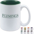 15 oz. Glossy Two-Tone Personalized Ceramic Mug