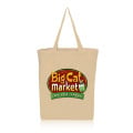 15"W x 17"H Gusseted Cotton Tote Bags