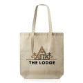15"W x 17"H Gusseted Cotton Tote Bags