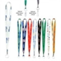 Full Color Imprint Smooth Dye-Sublimation Lanyard - 3/4"