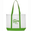 Trim Color Non-Woven Tote Bag