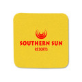 4" Squared Foam Custom Coaster