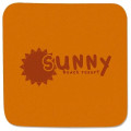 4" Squared Foam Custom Coaster