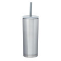 19 oz. Winslow Stainless Steel Mug with Straw