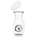 Reserv 12 oz. Plastic Disposable Wine Carafe with Lid