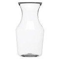 Reserv 12 oz. Plastic Disposable Wine Carafe with Lid