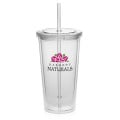 20 oz. Double Wall Acrylic Tumbler With Straw