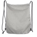 Seville Two Tone Polyester Drawstring Backpack