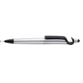 3-in-1 Plastic Pen with Stylus and Cell Stand