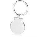Color Accent Metal Keychains