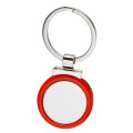 Color Accent Metal Keychains
