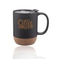 13 oz. Barista Ceramic Custom Mug with Cork Bottom