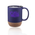 13 oz. Barista Ceramic Custom Mug with Cork Bottom