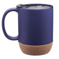 13 oz. Barista Ceramic Custom Mug with Cork Bottom