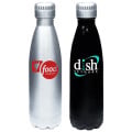 17 oz. Stainless Steel Levian Cola Shaped Bottles