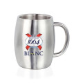 14 oz. Stainless Steel Double Wall Mug with Handle