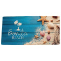 Boardwalk 30- X 60- Microfiber Beach Blanket/Towel: Full-Col