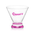 8.25 oz.  Cosmopolitan Stemless Martini Glasses