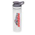 22 oz. Plastic Sports Water Bottles with Flip Lid