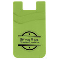 Dual Pocket Silicone Phone Wallet