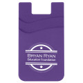 Dual Pocket Silicone Phone Wallet