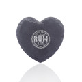 Rosetta Heart Shape Slate Coaster