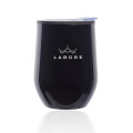 12 oz. Shelby Stemless Wine Glass with lid