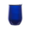 12 oz. Shelby Stemless Wine Glass with lid