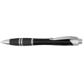 Silver Accent Grip Plastic Pen