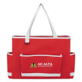 Tri-Pocket Tote Bag
