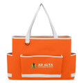 Tri-Pocket Tote Bag