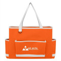 Tri-Pocket Tote Bag