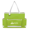Tri-Pocket Tote Bag
