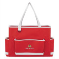 Tri-Pocket Tote Bag