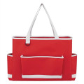 Tri-Pocket Tote Bag