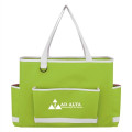 Tri-Pocket Tote Bag
