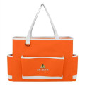 Tri-Pocket Tote Bag