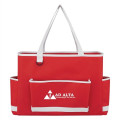 Tri-Pocket Tote Bag