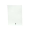 Small Jade Glass Plaque Award with Stand