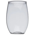 16 oz. Plastic Stemless Wine Glasses