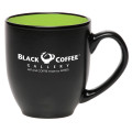 16 oz. Bistro Two-Tone Ceramic Custom Mugs