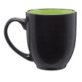 16 oz. Bistro Two-Tone Ceramic Custom Mugs