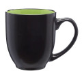 16 oz. Bistro Two-Tone Ceramic Custom Mugs