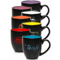 16 oz. Bistro Two-Tone Ceramic Custom Mugs