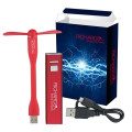 UL Listed Portable Charger & Mini USB Fan Combo
